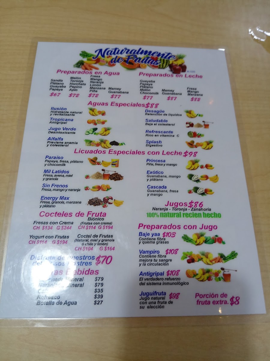 Taqueria y Desayunos Arandas Menu - Image 2
