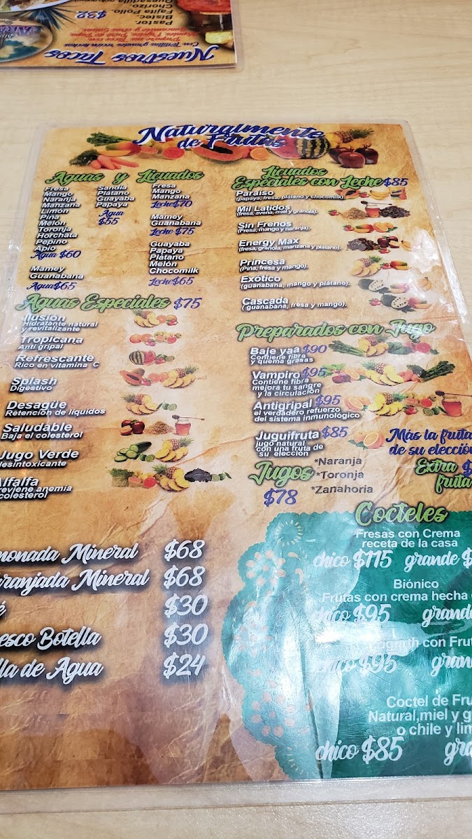 Taqueria y Desayunos Arandas Menu - Image 3